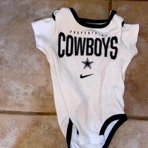 Cowboys Nike Baby Onesie